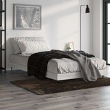 vidaXL Okvir za krevet boja hrasta 90x190 cm od konstruiranog drva | shoptok.hr