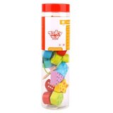 Tooky Toy Nizajoča lesena gosenica Cene