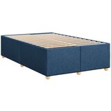 vidaXL Krevet s oprugama i madracem plavi 120 x 190 cm od tkanine | shoptok.hr
