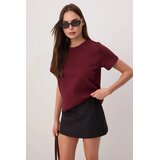 TRENDYOLMILLA Ženska majica TWOSS26TS00064, Bordo | Eponuda.com