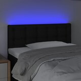  LED uzglavlje crno 90x5x78/88 cm od tkanine | shoptok.hr
