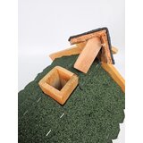  Drvena hranilica za ptice sa posudom za hranu | shoptok.hr