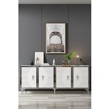 Hanah home konzola tuna 180, 180x75x32 cm, bela | Eponuda.com