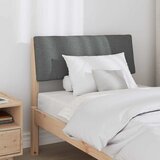  Tapecirani uzglavlje Tamno siva 75 cm Čvrsto borovo drvo | shoptok.hr
