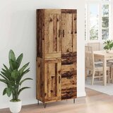 Visok predalnik Star les 69,5 x 34 x 180 cm Konstruiran les, (5000107765) | Shoptok.si