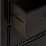 Ixia Črna komoda 60x75,5x33 cm Mods – | Shoptok.si