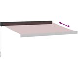 Tenda na ručno uvlačenje bordo 350 x 250 cm | shoptok.hr