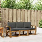  Set vanjskih sofa 3 kom. Prirodna i antracit | shoptok.hr
