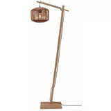 Good&Mojo Stoječa svetilka v naravni barvi s senčnikom iz ratana (višina 150 cm) Tanami –