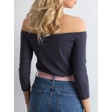 BASIC Feel Good Blouse-RV-BZ-4692.22-graphite | shoptok.hr
