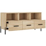 TV ormarić boja hrasta sonome 102x36x50 cm konstruirano drvo | Eponuda.com