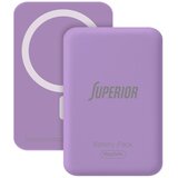  Power bank magsafe superior 15w 5000 mah ljubicasti ( BAT2686 ) Cene