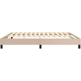  Okvir za krevet s oprugom boja cappuccina 160x200cm umjetna koža | shoptok.hr