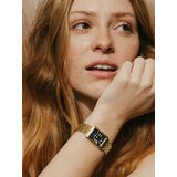Fossil Analogna ura 'RAQUEL' zlata / črna | Shoptok.si
