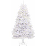  Umjetno božićno drvce Bijelo 180 cm PVC i metal | shoptok.hr