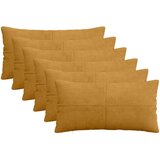  Presvlaka za jastuk 6 pcs ALMELO Žuta 40 x 80 cm Kord | shoptok.hr