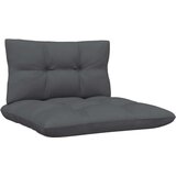  3-dijelna vrtna garnitura s jastucima crna od masivne borovine | shoptok.hr