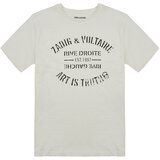 Zadig&voltaire Majice s kratkimi rokavi X60464 Bela Cene