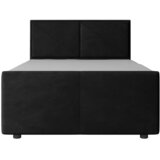 MID.YOU POSTELJA BOXSPRING 140 cm x 200 cm , les, kovina, umetna masa, tekstil črna | Shoptok.si
