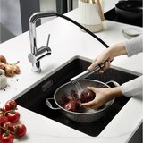 Blanco etagon 500-u sudopera podgradna 530x460 crna Cene