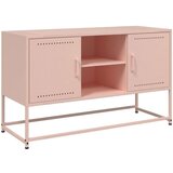 vidaXL TV omarica roza 100,5x39x60,5 cm jeklo | Shoptok.si