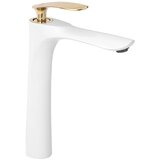 REA Bath REA miješalica za umivaonik orbit white gold visoka Cijene