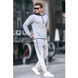 Madmext Men's Grimelange Zippered Hooded Tracksuit 6843