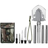 Military Shovel 16 in 1 Tactical Survival Tools Knife Fire Starter Cleaver | shoptok.hr