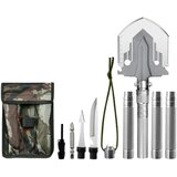 Military Sklopiva lopata za kampiranje 16u1 - sivi | Shoptok.si