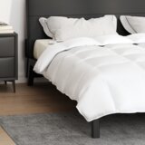 vidaXL Odeje in posteljnine Bela 240 x 200 cm Puh | Shoptok.si