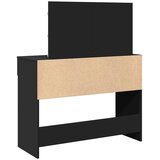  Toaletni stolić s LED svjetlima crni 100x40x120 cm | shoptok.hr