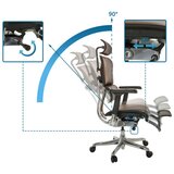 MID.YOU Pisarniški Stol Ergohuman Plus, Rjava | Shoptok.si