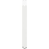  Noge za blagovaonski stol U-oblik 2 kom Bijele 90 x (72-73) cm Čelik | shoptok.hr
