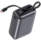 Ksix prijenosna baterija 30000 mAh, 65W ultra brzo punjenje, integrirani USB-C | shoptok.hr