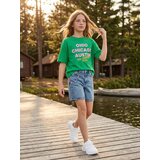 Sinsay Pamučna majica s natpisom | shoptok.hr