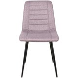 XORA stol, kovina, tekstil črna, vijolična | Shoptok.si