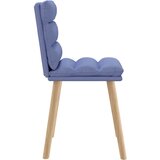  Jedilni stoli 6 kosov Jeans Blue Fabric, (21822379) | Shoptok.si
