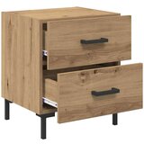  Nočna omarica s predalom 2 pcs Umetni hrast 40 x 35 x 47,5 cm, (5000107162) | Shoptok.si