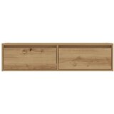 TV ormarić s LED svjetlima boja artisan hrasta 100X35,5x25 cm | shoptok.hr