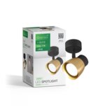 Greentech LED SPOT SVETILJKA GU10 X 1 ZLATNO-CRNA Cene