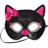 Souza® otroška pustna maska cat black fuchsia Cene