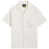 Portuguese Flannel Srajce z dolgimi rokavi Mondego Shirt - White Bela cene
