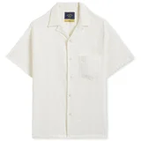 Portuguese Flannel Srajce z dolgimi rokavi Mondego Shirt - White Bela