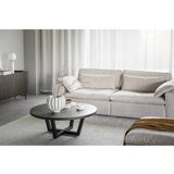 Rowico Crni okrugao stolić za kavu u dekoru hrasta ø 110 cm Boxford – | shoptok.hr