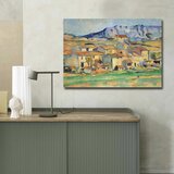 Wallity 70100FAMOUSART-043 multicolor decorative canvas painting Cene