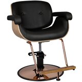 Shumee gabbiano frizerski stol venice black, (21388456) Cene