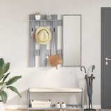  Vješalica za kapute na zidu Zidne Siva Sonoma 100 x 10 x 100 cm | shoptok.hr