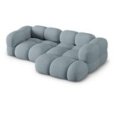 Cosmopolitan Design Svijetlo plava kutna garnitura (s desnim kutom/s ležaljkom) Loretto – | shoptok.hr