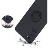  ovitek liquid ring za samsung galaxy A73 5G - črn | Shoptok.si