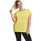 Urban Classics Ladies Extended Shoulder Tee brightyellow